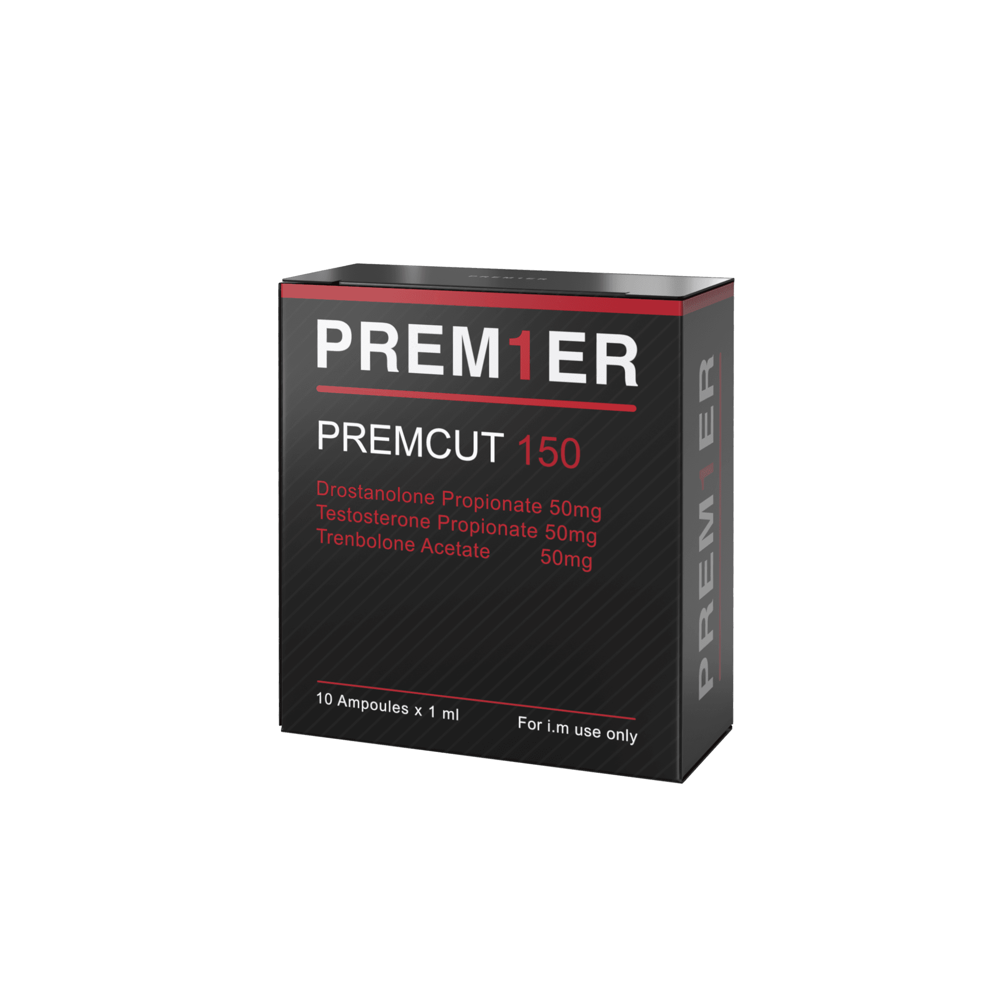 PREMCUT 150 — Drostanolone P. · Testosterone P. · Trenbolone A.